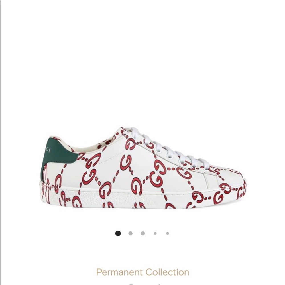 Gucci Aced ghost GG sneakers